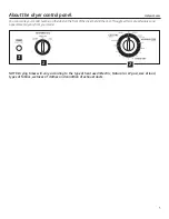 Preview for 5 page of Hotpoint DuraDrum HTDX100EM Owner'S Manual