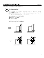 Предварительный просмотр 9 страницы Hotpoint DuraDrum HTDX100EMWW Use And Care Manual