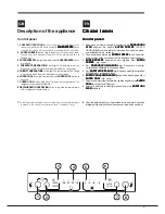 Предварительный просмотр 3 страницы Hotpoint E2BL xxxx F (TK) Operating Instructions Manual