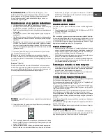 Предварительный просмотр 11 страницы Hotpoint E2BL xxxx F (TK) Operating Instructions Manual