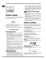 Preview for 12 page of Hotpoint E2BL xxxx F (TK) Operating Instructions Manual