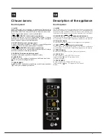 Предварительный просмотр 3 страницы Hotpoint E2BY 19 Series Operating Instructions Manual