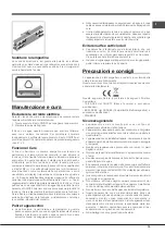 Предварительный просмотр 19 страницы Hotpoint E2BYH 19xxx F O3 Operating Instructions Manual