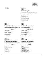 Preview for 1 page of Hotpoint E3D AA S C Operating Instructions Manual