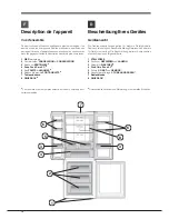 Предварительный просмотр 12 страницы Hotpoint E3D AA S C Operating Instructions Manual