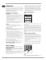 Preview for 16 page of Hotpoint E3D AA S C Operating Instructions Manual