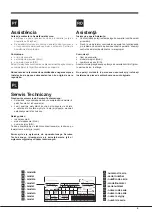 Preview for 5 page of Hotpoint E4D SERIES Operating Instructions Manual