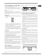 Предварительный просмотр 27 страницы Hotpoint E4DG AA X MTZ Operating Instructions Manual