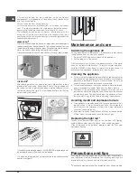 Предварительный просмотр 28 страницы Hotpoint E4DG AA X MTZ Operating Instructions Manual