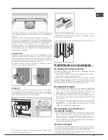 Предварительный просмотр 43 страницы Hotpoint E4DG AA X MTZ Operating Instructions Manual