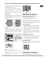 Предварительный просмотр 53 страницы Hotpoint E4DG AA X MTZ Operating Instructions Manual