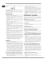 Предварительный просмотр 54 страницы Hotpoint E4DG AA X MTZ Operating Instructions Manual