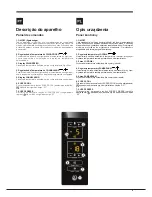 Предварительный просмотр 9 страницы Hotpoint E4DY AA Series Operating Instructions Manual