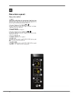 Предварительный просмотр 10 страницы Hotpoint E4DY AA Series Operating Instructions Manual