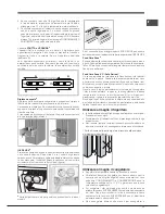 Предварительный просмотр 17 страницы Hotpoint E4DY AA Series Operating Instructions Manual