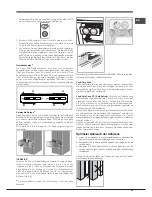 Предварительный просмотр 29 страницы Hotpoint E4DY AA Series Operating Instructions Manual