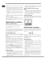 Предварительный просмотр 38 страницы Hotpoint E4DY AA Series Operating Instructions Manual