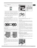 Предварительный просмотр 41 страницы Hotpoint E4DY AA Series Operating Instructions Manual