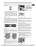 Предварительный просмотр 45 страницы Hotpoint E4DY AA Series Operating Instructions Manual