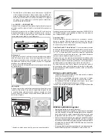 Предварительный просмотр 49 страницы Hotpoint E4DY AA Series Operating Instructions Manual