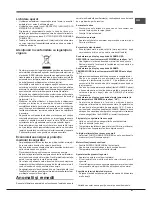 Предварительный просмотр 51 страницы Hotpoint E4DY AA Series Operating Instructions Manual