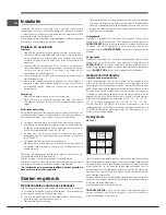 Preview for 32 page of Hotpoint E4DY AA X C Operating Instructions Manual