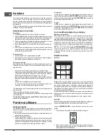 Preview for 48 page of Hotpoint E4DY AA X C Operating Instructions Manual