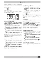 Предварительный просмотр 9 страницы Hotpoint E6005 Instructions For Installation And Use Manual