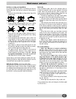 Preview for 9 page of Hotpoint E6011 Instructions For Installation And Use Manual