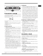 Preview for 19 page of Hotpoint EBI xxxxx F Operating Instructions Manual