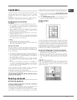 Preview for 21 page of Hotpoint EBI xxxxx F Operating Instructions Manual