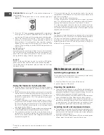 Preview for 22 page of Hotpoint EBI xxxxx F Operating Instructions Manual