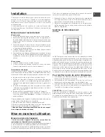 Preview for 25 page of Hotpoint EBI xxxxx F Operating Instructions Manual