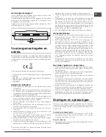 Preview for 35 page of Hotpoint EBI xxxxx F Operating Instructions Manual