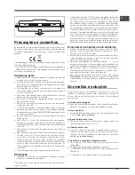 Preview for 43 page of Hotpoint EBI xxxxx F Operating Instructions Manual