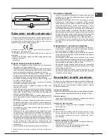 Preview for 47 page of Hotpoint EBI xxxxx F Operating Instructions Manual