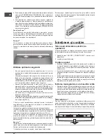 Preview for 50 page of Hotpoint EBI xxxxx F Operating Instructions Manual