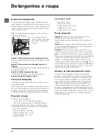 Preview for 56 page of Hotpoint ECO6L 129 Instructions For Use Manual