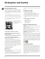 Предварительный просмотр 10 страницы Hotpoint ECOT7F 1292 Instructions For Use Manual