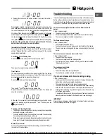 Предварительный просмотр 11 страницы Hotpoint EG 902 GX S Operating Instructions Manual