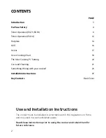 Preview for 2 page of Hotpoint EG54 Instructions Manual