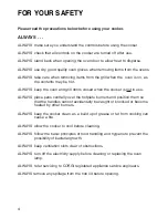 Preview for 4 page of Hotpoint EG71 Instructions For Installation And Use Manual