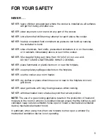 Preview for 5 page of Hotpoint EG71 Instructions For Installation And Use Manual