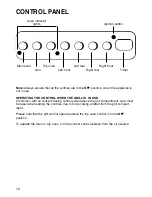 Preview for 12 page of Hotpoint EG71 Instructions For Installation And Use Manual