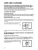 Предварительный просмотр 24 страницы Hotpoint EG71 Instructions For Installation And Use Manual