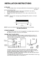 Предварительный просмотр 29 страницы Hotpoint EG71 Instructions For Installation And Use Manual