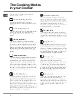 Preview for 8 page of Hotpoint EG94X Instructions For Installation And Use Manual