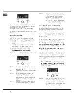 Preview for 10 page of Hotpoint EG94X Instructions For Installation And Use Manual