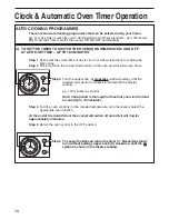 Предварительный просмотр 18 страницы Hotpoint EG95 Instruction And Recipe Book