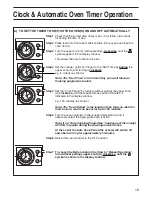 Предварительный просмотр 19 страницы Hotpoint EG95 Instruction And Recipe Book